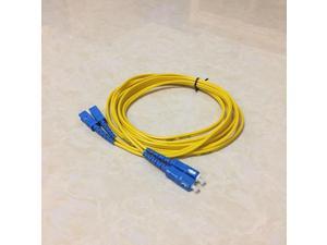 3m 9/125 SM Duplex LC/UPC to SC/UPC LC-SC Fiber Optic Patch Cord Jumper Cable