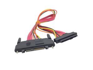 SFF-8482 SAS Cable 29Pin Male to Female Hard Disk DRIVE EXTENSION Cable 25cm
