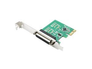 Printer DB25 Parallel Port LPT to PCI-E PCI Express Card Adapter Converter WCH382 Chip