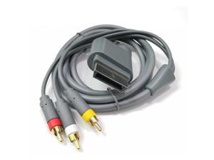 HD TV component composite cable AV adapter cable HD audio and video cable 1.8M for Microsoft Xbox 360/360 Slim