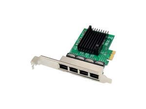 PCIe to Quad port RJ45 Gigabit Ethernet NIC network card PCI-E to 4 port RJ45 Gigabit 1000M Ethernet network card RTL8111F