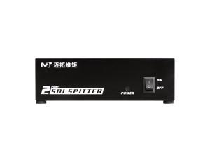 2 Port SDI Splitter 1 input 2 output Distributor Support SD HD 3G SD102 for Security Camera Video Recorder