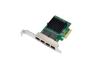 350T4 PCI-E X4 Quad Port 10/100/1000Mbps Gigabit Ethernet Network Card Server Adapter 4 Port LAN I350-T4 NIC Intel NHI350AM4