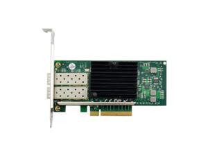 PCI-E X8 to 10 Gigabit server fiber network card PCIe 10GbE SFP + fiber network card PCIE 8X 82599ES chipset