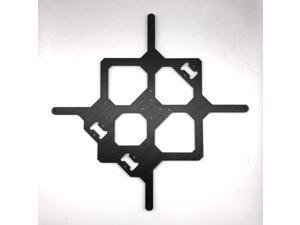 1pcs  SWITCHWIRE 3D Printer Y Axis Carriage Prusa For MK52 Heated Bed MK3 6mm Aluminum Alloy Switchwire Y-Carriage