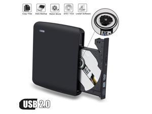 External USB 2.0 High Speed  DL DVD RW Burner CD Writer Slim Portable Optical Drive for Asus Samsung Acer Dell Universal SONY HP
