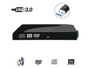 USB 3.0 External DVD Burner CD Player Portable Optical Drive For MacBook Laptop/Windows XP/7/810 Notebook PC