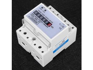 Single Phase Counter Meter DDS1891 High Accuracy 4P LCD Electricity Rail Energy Meters 50Hz 230V Power Meter