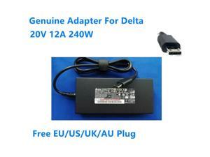 OIAGLH 20V 12A 240W Delta ADP240EB D Power Supply AC Adapter For GE76 GE66 Gaming Laptop Charger
