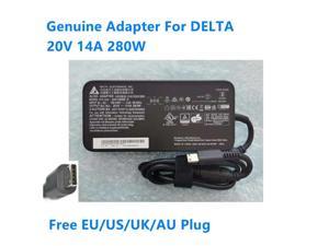 OIAGLH 20V 14A 280W DELTA ADP280BB B AC Power Adapter For GE66 GE76 GP76 Chicony A18280P1A Laptop Power Supply Charger