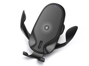 Wireless Car Charger, Auto-Clamping Fast Wireless Car Charger, Air Vent Holder for Car, 15W Qi Fast Charging for IPhone/Samsung Full Automatic Arms Wireless Car Charger, Auto-Clamping Fast Wireless Car Charger, Air Vent Holder for Car, 15W Qi Fast Charging for IPhone/Samsung Full Automatic Arms