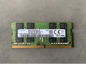 SAMSUNG 16GB (2R x 8) DDR4 2666MHz PC4-2666V-SE1-11 260-Pin 1.2V CL-19 SODIMM RAM Module M471A2K43CB-CTD SAMSUNG 16GB (2R x 8) DDR4 2666MHz PC4-2666V-SE1-11 260-Pin 1.2V CL-19 SODIMM RAM Module M471A2K43CB-CTD