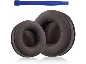 Hesh2 Replacement Earpads Cushion Ear Pads Foam Earmuff Pillow Cover Cups Compatible with Skullcandy Hesh 2 Hesh 20 Wireless Headphones Brown