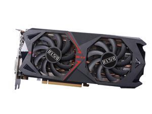 ELSA GeForce RTX 2060 Super Video Card, Graphics Card Equipped With Turing TU106-410 Core, 12nm Process, 8GB 256-Bit GDDR6 Memory, Dual Fans, 8pin Power Supply Interface, DIV+DP+HDMI Interface ELSA GeForce RTX 2060 Super Video Card, Graphics Card Equipped With Turing TU106-410 Core, 12nm Process, 8GB 256-Bit GDDR6 Memory, Dual Fans, 8pin Power Supply Interface, DIV+DP+HDMI Interface