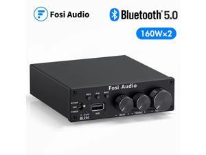 DP-iot Fosi Audio BL20C Bluetooth Stereo Audio Receiver Amplifier 2.1 Mini HiFi Class D Amp U-Disk Player For Passive Speaker 160W x2 DP-iot Fosi Audio BL20C Bluetooth Stereo Audio Receiver Amplifier 2.1 Mini HiFi Class D Amp U-Disk Player For Passive Speaker 160W x2