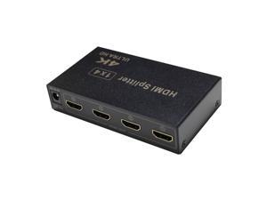 DP-iot HD 4K HDMI Splitter 1X4 4 Port 3D UHD 1080p 4K*2K Video HDMI Switch Switcher HDMI 1 Input 4 Output HUB Repeater Amplifier DP-iot HD 4K HDMI Splitter 1X4 4 Port 3D UHD 1080p 4K*2K Video HDMI Switch Switcher HDMI 1 Input 4 Output HUB Repeater Amplifier
