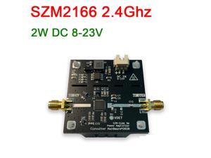 DP-iot SZM2166 2.4Ghz RF power amplifier 2400MHz 2W 33dBm 8-23V DC for wifi Bluetooth DP-iot SZM2166 2.4Ghz RF power amplifier 2400MHz 2W 33dBm 8-23V DC for wifi Bluetooth