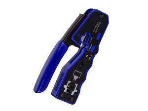 DP-iot RJ45 Crimp Tool Pass Through Cutter for Cat6 Cat5 Cat5E 8P8C Modular Connectors All-In-One Wire Tool DP-iot RJ45 Crimp Tool Pass Through Cutter for Cat6 Cat5 Cat5E 8P8C Modular Connectors All-In-One Wire Tool