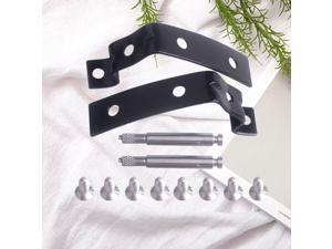 12Pcs Utility Kit Repair Kit Hand Box Hinge Bracket Car Modification Accessories Compatible for Audi A4 S4 Black 12Pcs Utility Kit Repair Kit Hand Box Hinge Bracket Car Modification Accessories Compatible for Audi A4 S4 Black