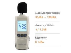 Mini Sound Level Meter Noise Tester dB Digital Decibel Meter  Audio Detector Diagnostic-tool  Auto Microphone 30-130dB