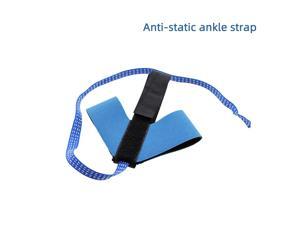 Anti Static Ankle Heel Strap - Adjustable Heel Electronic Discharge Band Ground Foot Grounder Heel Grounder Blue & Black