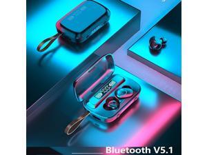 True Wireless Earbuds Bluetooth 5.0 Headphones, IPX7 Waterproof Earphones, HD indicator for battery capacity, integrated with clock and flashight,110H Playtime w/ 3300mAh Charging Case True Wireless Earbuds Bluetooth 5.0 Headphones, IPX7 Waterproof Earphones, HD indicator for battery capacity, integrated with clock and flashight,110H Playtime w/ 3300mAh Charging Case