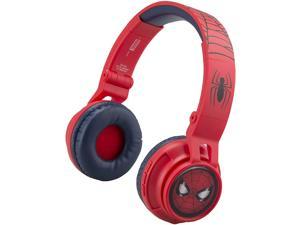 Kids Bluetooth Headphones for Kids Spiderman Far from Home Wireless Rechargeable Foldable Bluetooth Headphones with Microphone Kid Friendly Sound and Bonus Detachable Cord