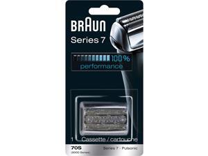 Braun Series 7 70S Electric Shaver Head Replacement Cassette – Silver Braun Series 7 70S Electric Shaver Head Replacement Cassette – Silver