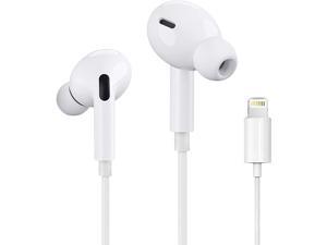 [Apple MFi Certified] Apple Earbuds with Lightning Connector(Built-in Microphone & Volume Control) In-Ear Stereo Headphones Headset Compatible with iPhone SE/11/XR/XS/7/7 Plus/8/8Plus - All iOS System
