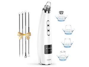 Blackhead Pore Vacuum Cleaner Remover, 2021 Upgraded Facial Pore Cleaner Electric USB Rechargeable Acne Comedone Whitehead Extractor with 5 Probes and Blackhead Remover Kit Suction for Women & Men Blackhead Pore Vacuum Cleaner Remover, 2021 Upgraded Facial Pore Cleaner Electric USB Rechargeable Acne Comedone Whitehead Extractor with 5 Probes and Blackhead Remover Kit Suction for Women & Men