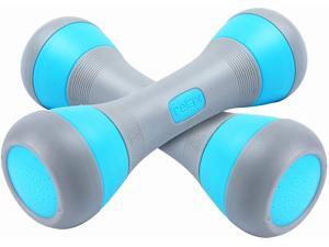 Nice C Adjustable Dumbbell Weight Pair, 5-in-1 Weight Options, Non-Slip Neoprene Hand, All-Purpose, Home, Gym, Office Nice C Adjustable Dumbbell Weight Pair, 5-in-1 Weight Options, Non-Slip Neoprene Hand, All-Purpose, Home, Gym, Office