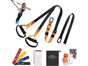 Valor Training Suspension Trainer Bodyweight Fitness Resistance Straps for Home Exercise Workout Indoor and Outdoor Workout Straps Home Suspension Training Kit Valor Training Suspension Trainer Bodyweight Fitness Resistance Straps for Home Exercise Workout Indoor and Outdoor Workout Straps Home Suspension Training Kit