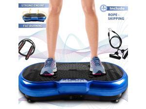 Bigzzia Vibration Platform with Rope Skipping, Whole Body Workout Vibration Fitness Platform Massage Machine for Home Training and Shaping, 99 Levels Bigzzia Vibration Platform with Rope Skipping, Whole Body Workout Vibration Fitness Platform Massage Machine for Home Training and Shaping, 99 Levels