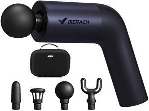 Merach Massage Gun Deep Tissue Percussion Muscle Massager Electric Quiet Powerful Massage Device Professional Therapy Instrument for Pain Relief Merach Massage Gun Deep Tissue Percussion Muscle Massager Electric Quiet Powerful Massage Device Professional Therapy Instrument for Pain Relief