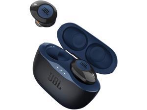 JBL TUNE 120TWS - True Wireless In-Ear Bluetooth Headphones with Microphone, Wireless Bluetooth Earbuds, up to 16 Hours Battery, works with Android and Apple iOS (Blue)
