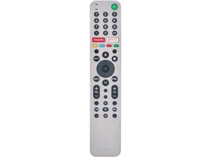 RMF-TX600U Replace Voice Remote Control fit for Sony Bravia TV XBR-55X950H XBR-65X950G XBR-77A9G XBR-55X850G XBR-55X950G XBR-75X950G XBR-48A9S XBR-65X950H XBR-75X950H XBR-65X850G XBR-75X850G XBR-75Z8H