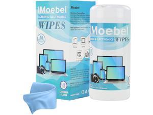 iMoebel Monitor Screen Wipes Pre-Moistened - 80 Count Pop-Up Lenses Cleaning Wipe Streak & Ammonia Free Cleaner for Electronics Computer Monitor Phone Tablets Camera Laptop iPad LCD LED TV Eyeglass iMoebel Monitor Screen Wipes Pre-Moistened - 80 Count Pop-Up Lenses Cleaning Wipe Streak & Ammonia Free Cleaner for Electronics Computer Monitor Phone Tablets Camera Laptop iPad LCD LED TV Eyeglass