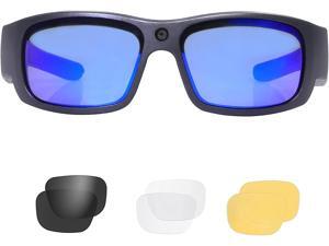 OhO Sport Video Sunglasses,32GB 1080P Full HD Video Recording Camera with Built in 16MP Camera and Polarized UV400 Protection Safety and Interchangeable Lens OhO Sport Video Sunglasses,32GB 1080P Full HD Video Recording Camera with Built in 16MP Camera and Polarized UV400 Protection Safety and Interchangeable Lens