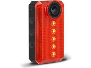 Bike Camera with LED Tail Light, Full HD Rear-View WiFi Bike Light Cam, USB Rechargeable Bicycle Rear Cycling Flashlight, 6 Light Mode Options Bike Camera with LED Tail Light, Full HD Rear-View WiFi Bike Light Cam, USB Rechargeable Bicycle Rear Cycling Flashlight, 6 Light Mode Options