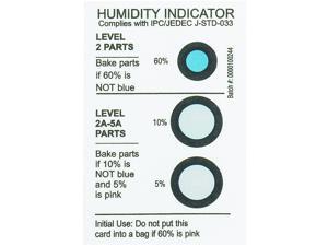 Partners Brand PDES162 Humidity Indicators, 5-10-60%, 2" X 3", White (Pack of 125) Partners Brand PDES162 Humidity Indicators, 5-10-60%, 2" X 3", White (Pack of 125)