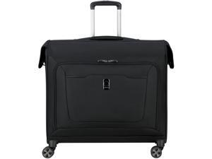 DELSEY Paris Hyperglide Softside Garment Travel Bag with Spinner Wheels, Black, One Size