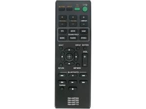 New RM-ANP109 Replaced Remote Fit for Sony Audio Vidio System HT-CT260 SA-CT260 HT-CT260C HT-CT260H HT-CT260HP SA-CT260H SA-WCT260H RM-ANP084 HT-CT260 HT-CT260W Home Theater Sound RM-ANP084