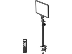 P25 Key Light, Professional Studio 12.6" 2500 Lumens 25W LED Panel Video Light, Color Adjustable, Remote Controller, Light for Streaming, Record Videos, Zoom Meetings, Metal Desk Mount Stand