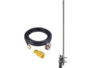 12Dbi Omni-Directional Antenna 824-960Mhz-Outdoor Lora Antenna 868Mhz 915Mhz for Verizon, AT&T, Sprint with 32Ft SMA Cable