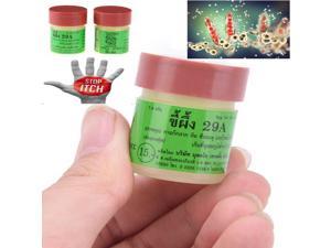 Jock Itch Tinea Itch Relief Cream Treatment - Herbal & Natural Sulfur & Proprietary Ointment- Relieves Itching Fast - Antimicrobial and Antifungal Lotion Plus Antiseptic - (2 Jars x 7.5g)
