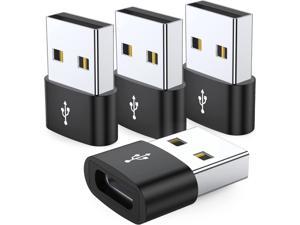 USB C Female to USB Male Adapter 4Pack Type C to USB A Charger Cable ConverterCompatible with iPhone 11 12 13 14 Plus Pro MaxiPad Air 4 5 Mini 6Samsung Galaxy S23 S22 S21 S20Pixel 5 4XL