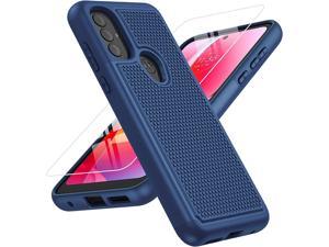BNIUT for Motorola Moto G Power 2022 Case Moto G Play 2023 case  Moto G Pure 2021 case  Dual Layer Protective Heavy Duty Phone Cover Shockproof Rugged with Non Slip Textured Tough Matte Black