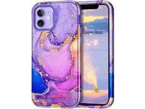 Btscase for iPhone 12 CaseiPhone 12 Pro Case Heavy Duty Three Layer Marble Shockproof Full Body Rugged Hard PCSoft TPU Bumper Drop Protection Women Girls Cover for iPhone 1212 Pro Rose Gold