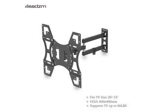 Universal TV Mounts TV Bracket TV Wall Mount Bracket with Spirit Level VESA 400x400mm 60lbs Loading for 26-55 Inches TVs Universal TV Mounts TV Bracket TV Wall Mount Bracket with Spirit Level VESA 400x400mm 60lbs Loading for 26-55 Inches TVs