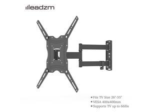 Universal TV Mounts TV Bracket TV Wall Mount Bracket with Spirit Level VESA 400x400mm 60lbs Loading for 26-55 Inches TVs Universal TV Mounts TV Bracket TV Wall Mount Bracket with Spirit Level VESA 400x400mm 60lbs Loading for 26-55 Inches TVs